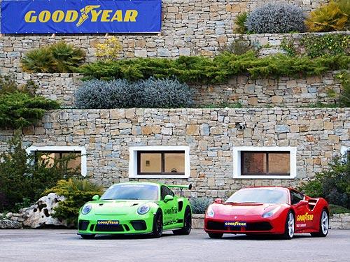 На каких шинах должны ездить Ferrari и Porsche. Тест высокоскоростных шин Goodyear