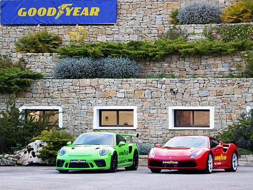 На каких шинах должны ездить Ferrari и Porsche. Тест высокоскоростных шин Goodyear