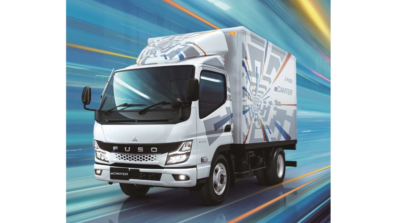 Mitsubishi привезе до Європи електровантажівки Fuso e-Canter